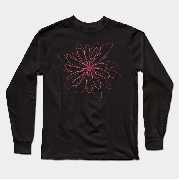 Dahlia Long Sleeve T-Shirt by Kaeyeen